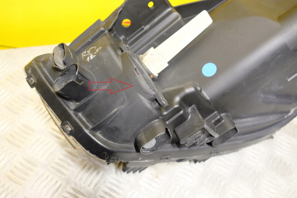 фото №11, Kia rio 2018-2020 фара лампа перед права usa