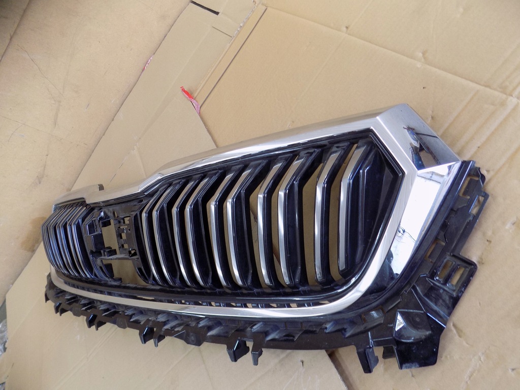 фото №6, Решітка радіатора решітка радіатора skoda kodiaq 565853653 оригінал europa