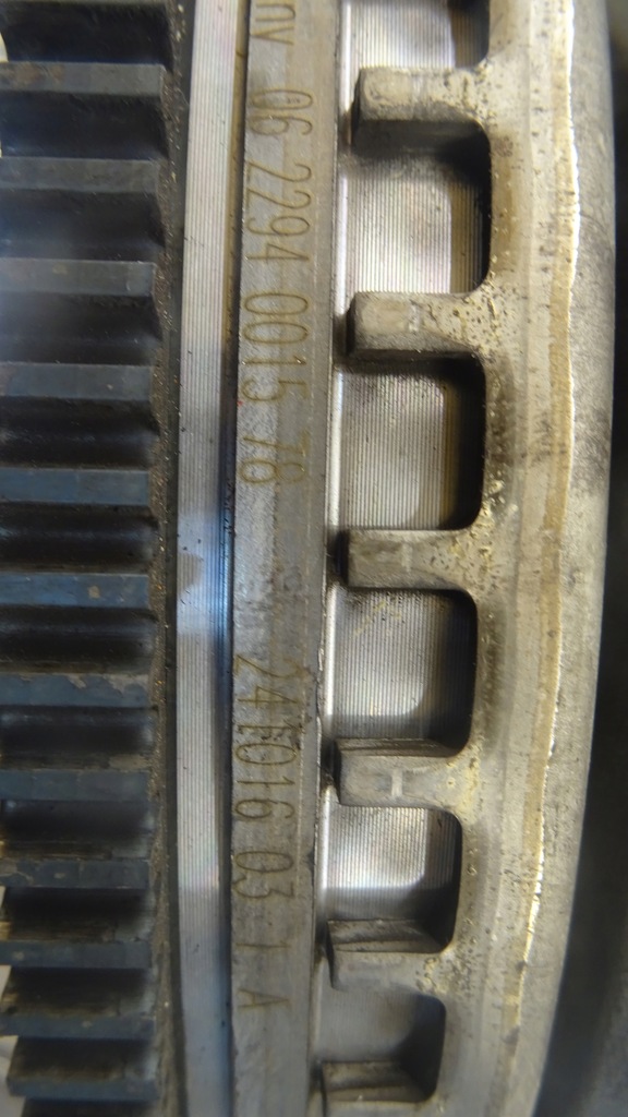 фото №7, Mercedes-benz оригінальний номер a6510305105 колесо маховик nr30