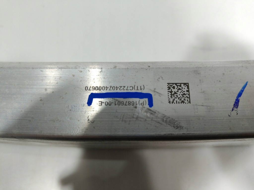 фото №6, Tesla model y балка бампера передній підсилювач