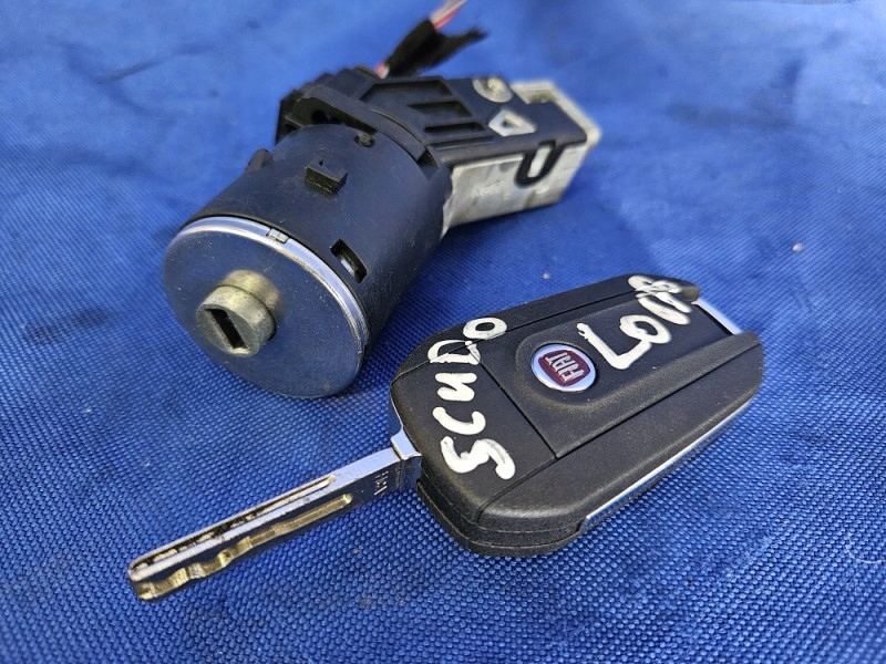 фото №1, Замок запалювання ключ fiat scudo iii
