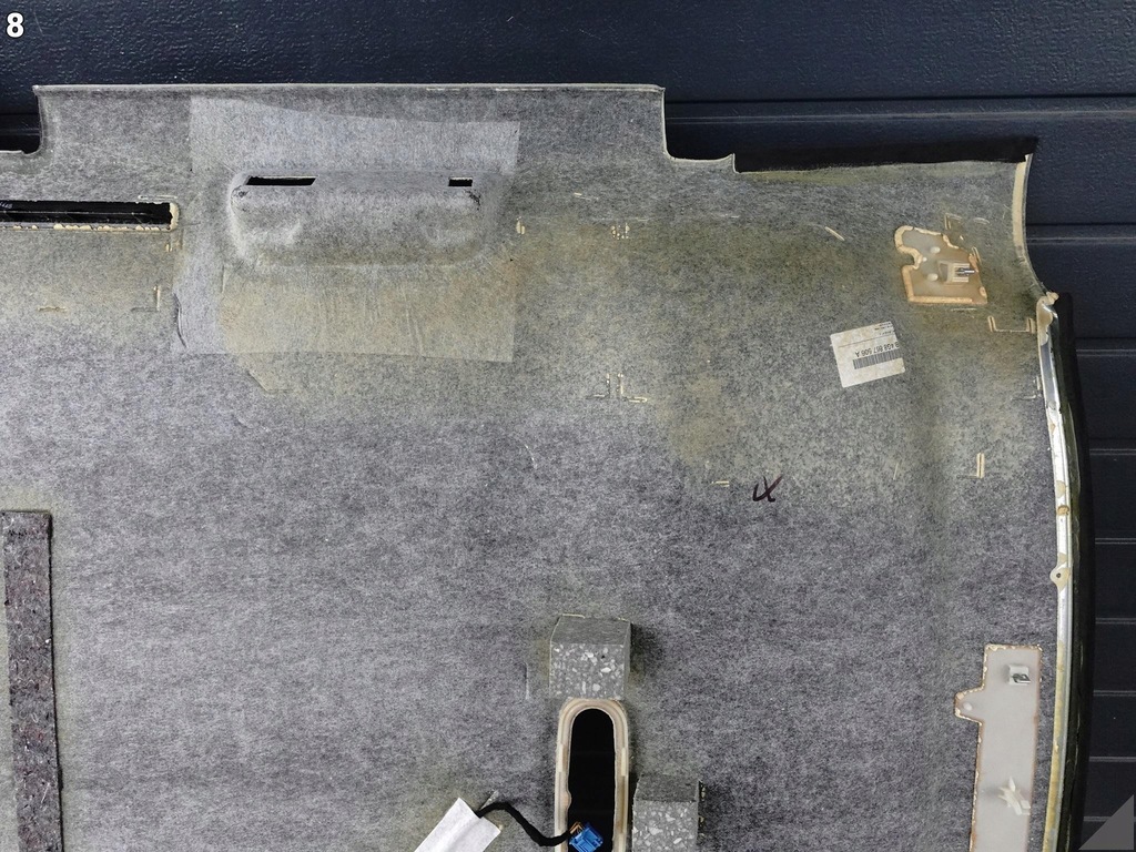 фото №9, Audi rs7 s7 a7 4g8 10-18 стеля оббивка alcantara 25m audi exclusive