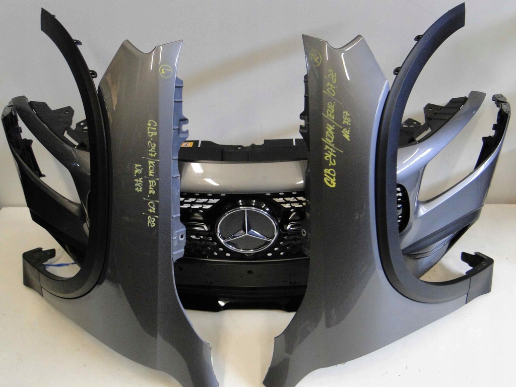 фото №10, Mercedes glb x247 247 amg kompletny перед бампер капот крила лампа 787
