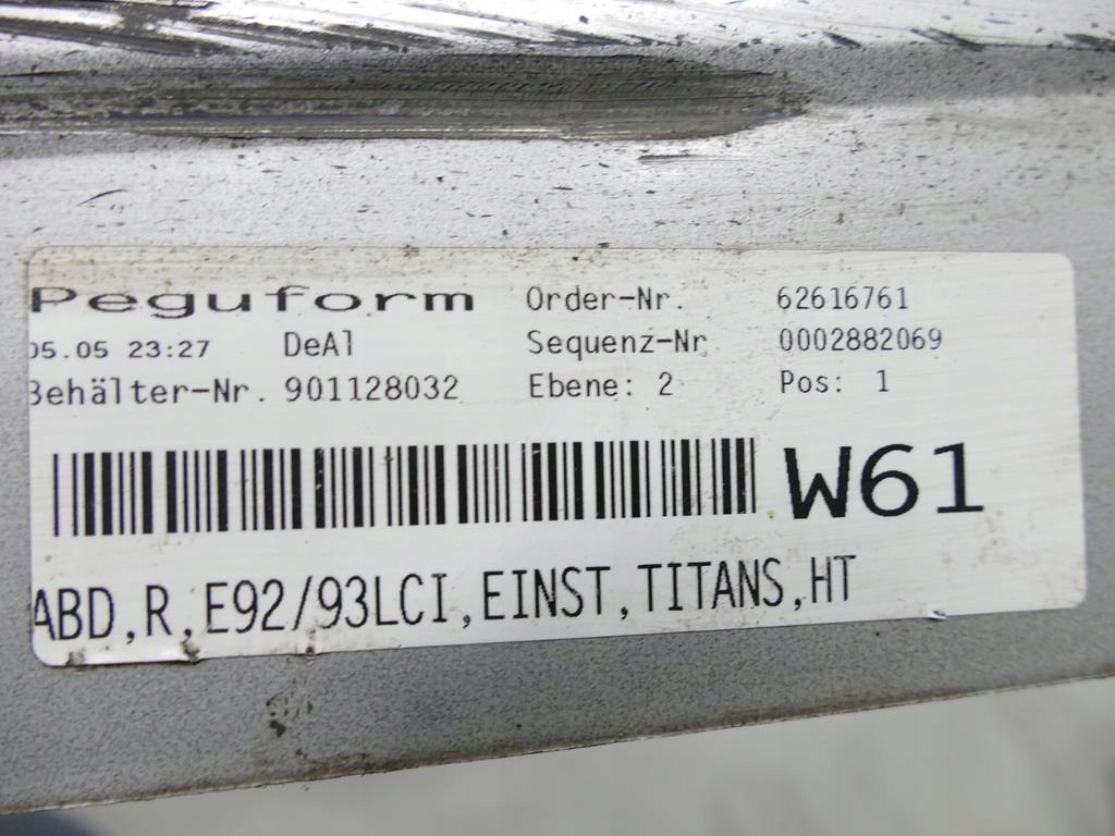 фото №12, Bmw оригинальный номер 7227986 молдинг порог правая