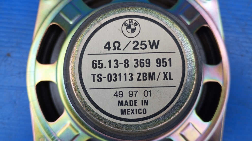 фото №13, Динамики динамик перед 8369951 bmw 3 e36 cabrio
