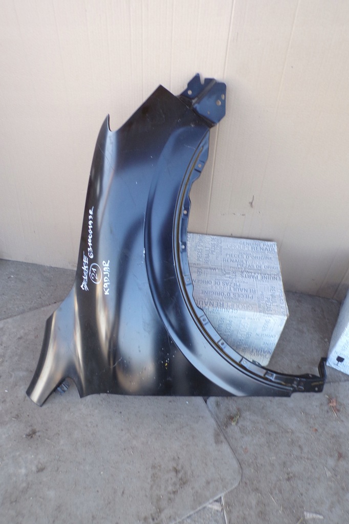 фото №1, Крила правий перед renault kadjar lift оригінал