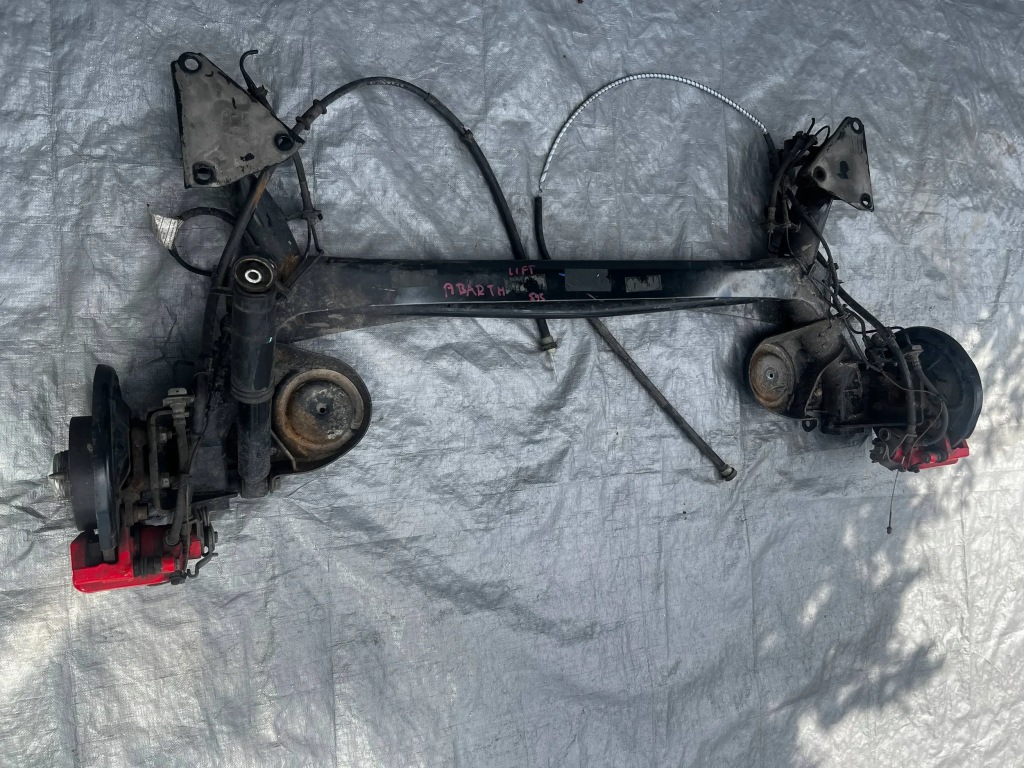 фото №1, Fiat 500 abarth lift oś задняя балка комплектная 2016-