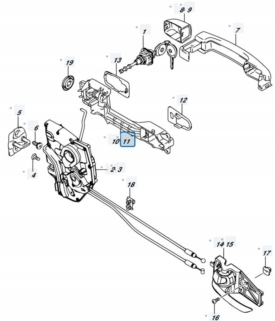 фото №10, Suzuki sx4 s-cross 18r 1.4t lift кронштейн ручка левый перед zq6 c14