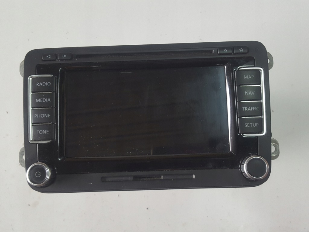 фото №1, Vw tiguan i 5n 06-16r навигация радио 1t0035680q