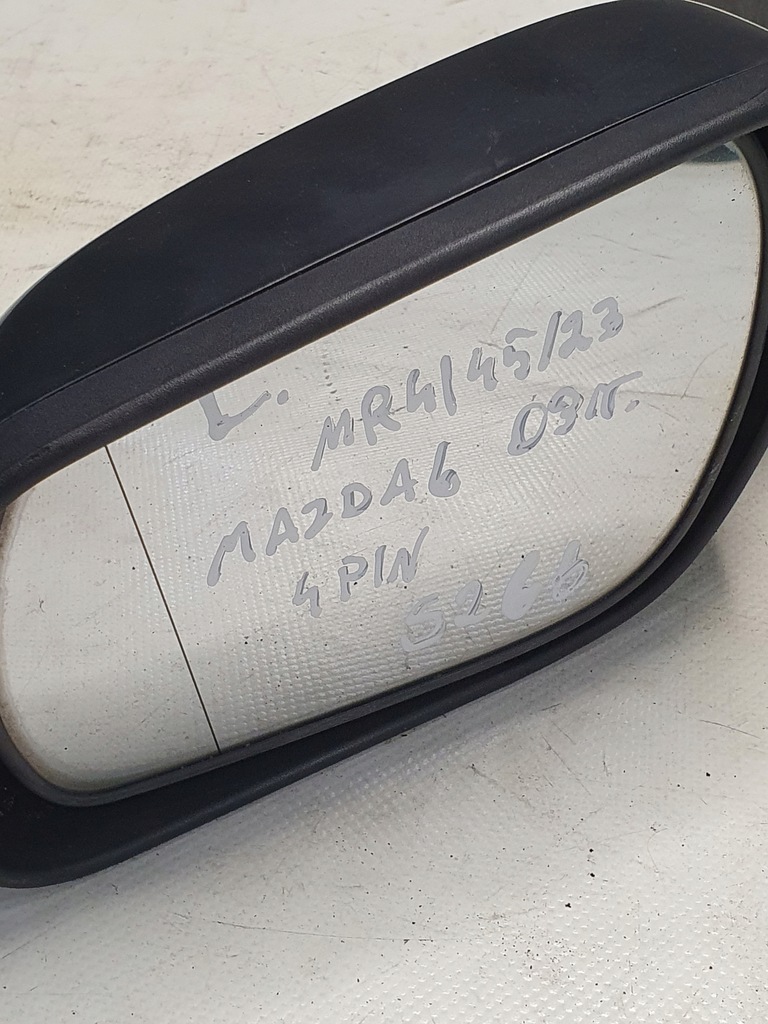 фото №8, Зеркало наружное левая mazda 6 i gg 03r. 4pin