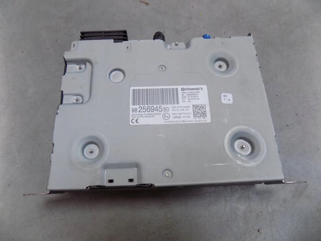 фото №1, Citroen ds7 -2017 радио навигация 9825694580 гарантия