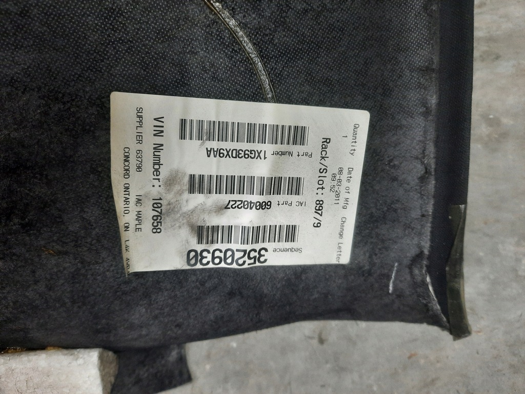 фото №7, Стеля czarna chrysler 300c ii lancia thema ii