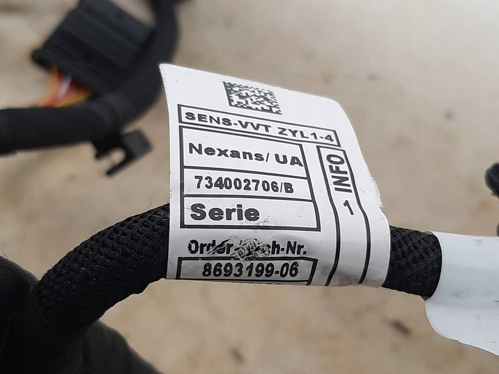 фото №8, Жгут электропроводка двигателя bmw 5 g30 7 g11 g12 8 g14 g15 g16 n63b44d 4.4 v8