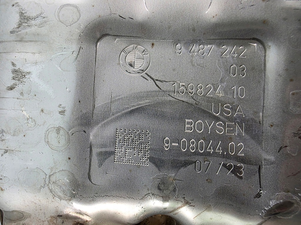 фото №9, Гаситель катализатор выхлоп bmw x5m f90 x6m f96 lci 7882911