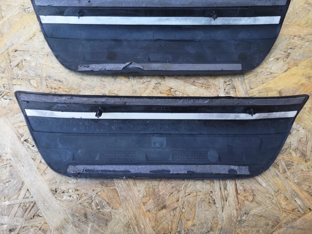 фото №6, Audi q3 8u молдинг поріг задня s-line накладка