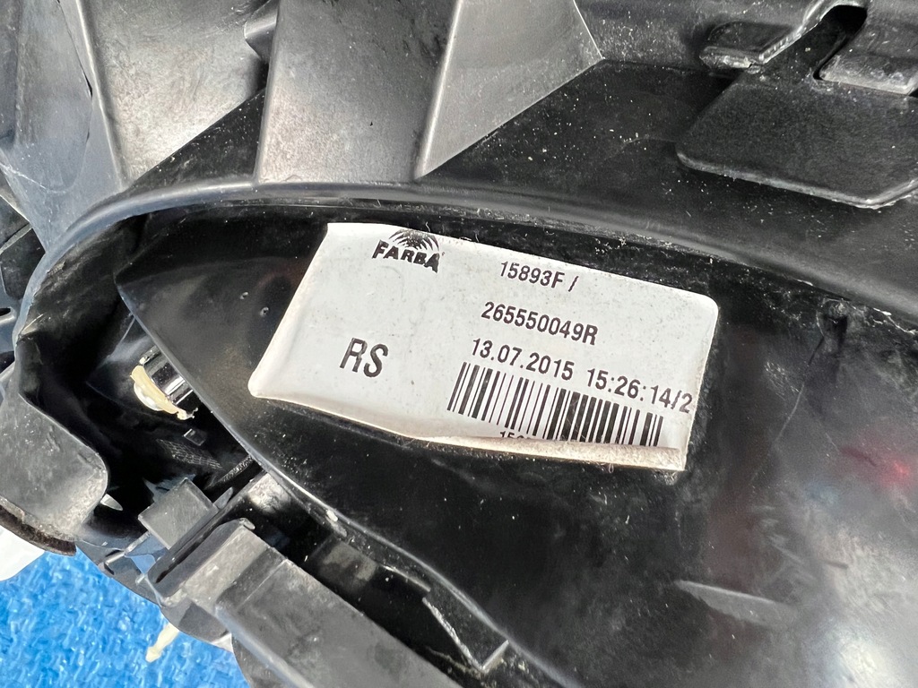 фото №3, Smart w453 forfour ліва задня лампа