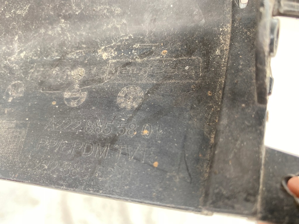 Mercedes s klasa w222 13- amg 63 дифузор спойлер бампер задній a2228855801 в Україні