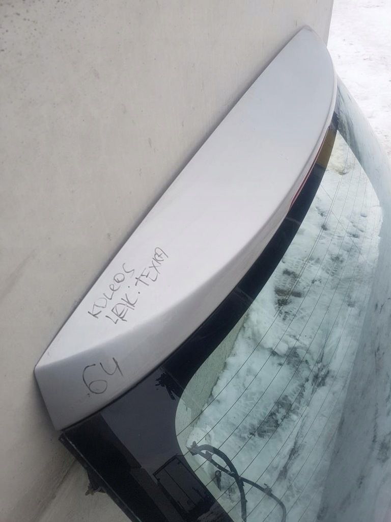 фото №2, Крышка багажника задняя лампы renault koleos i tekxa