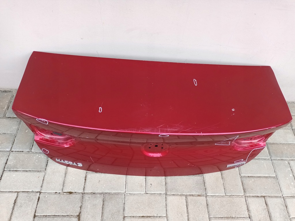 фото №7, Задня кришка багажника mazda 3 iii bp sedan задня 2019 -