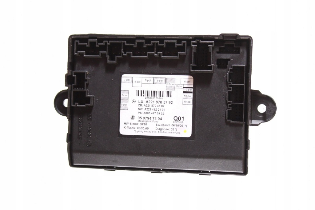 фото №1, Модуль двері задня mercedes s klasa w221 a2218705792