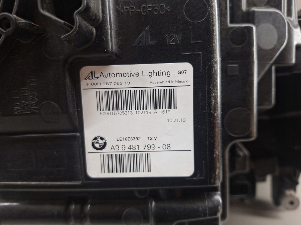 фото №10, Bmw x7 g07 2019 фара лампа перед ліва full led 9481799-08 usa