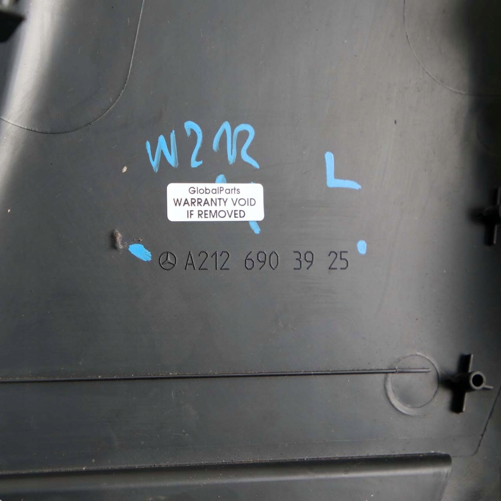 фото №11, Mercedes w212 защита корпус стойка левая czarna