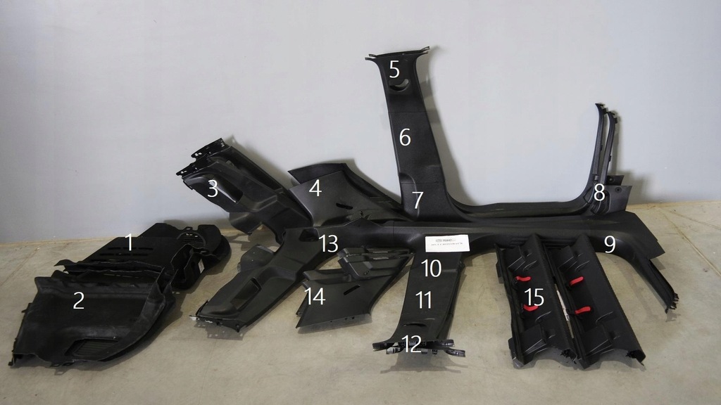 фото №7, Пластик обивка обшивка салона ds3 crossback