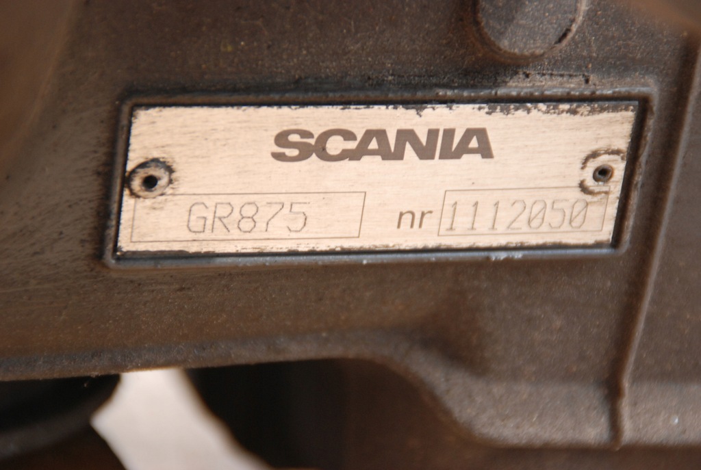 фото №11, Коробка передач передач gr 875 scania r p комплектна fv - vat