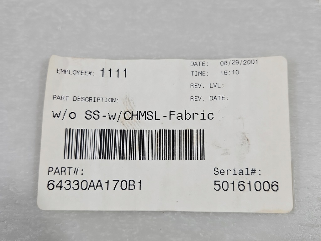 фото №7, Полка задняя задняя багажника toyota camry vi xv30 01-06