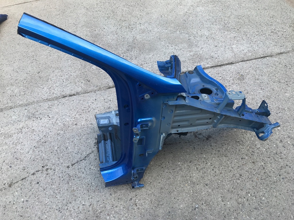 фото №1, Kia sportage iv lift чверть лонжерон права колір b3 18-21