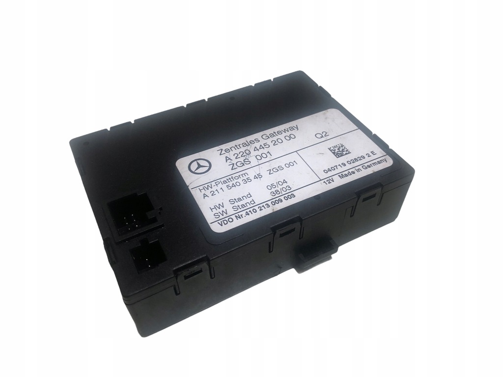 фото №2, Mercedes r230 sl модуль шлюз блок управления исправный