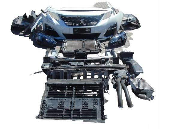 фото №1, Kompletny перед peugeot 3008 ii gtline 1.5hdi full led радар pdc 9837759780