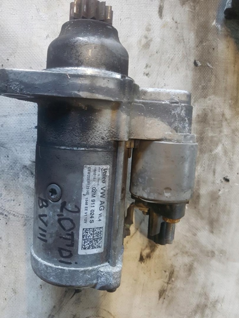 фото №1, Стартер 2.0tdi vw passat b8 02m911024s