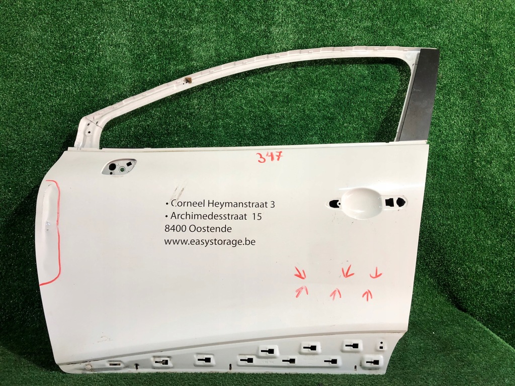 фото №1, Дверь левая передние renault clio iv