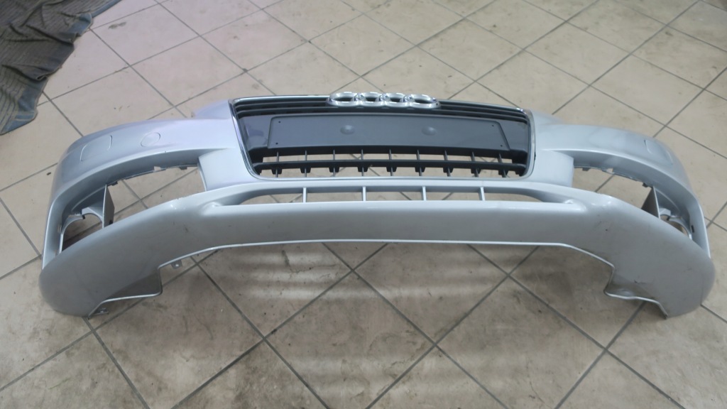 Audi a4 b8 08-12 бампер перед серебристый ly7w 8k0807437a Цена