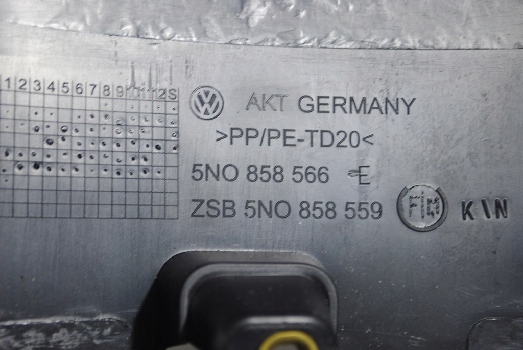 фото №7, Корпус колонки керма 5n0858565b, 5n0858566e vw golf vi plus lift