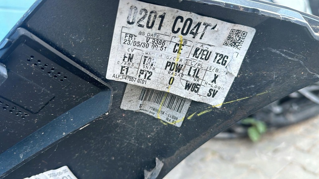 фото №7, Hyundai ioniq 6 2022- бампер перед передній