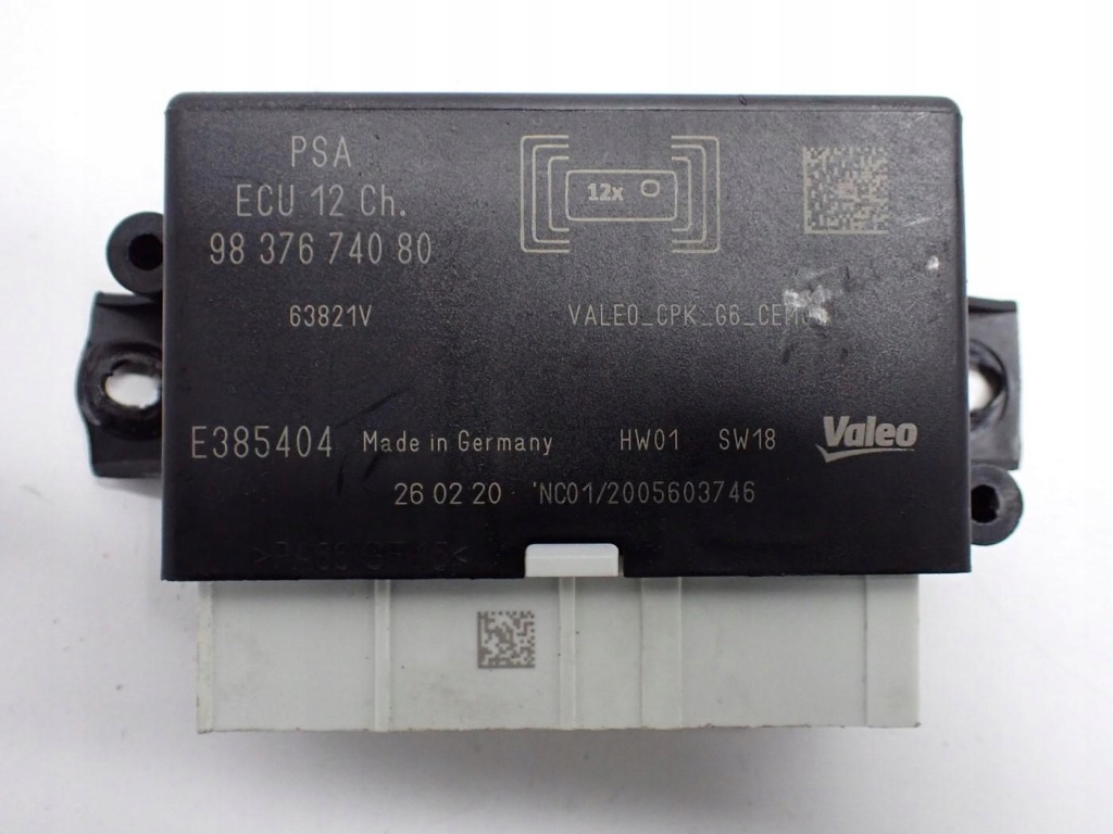 Купити Модуль блок керування pdc 9837674080 ds7 ds 7 crossback 20r