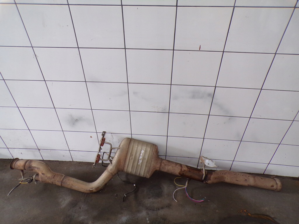 фото №1, Выхлоп гаситель катализатор mercedes w222 3.0 cdi s350 2224900036