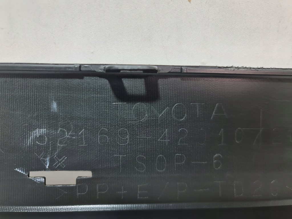 фото №14, Toyota rav4 lift спойлер накладка бампера задня 52169-42010