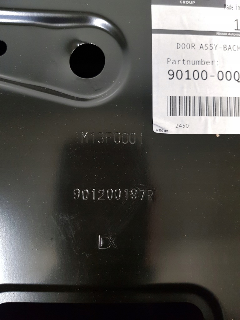 фото №5, Двері праве задня крило renault kongoo iv citan 420 oryg 901200197r