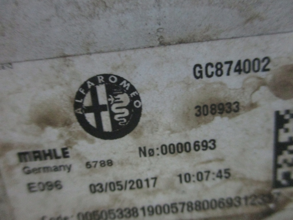 фото №8, Интеркулер alfa romeo stelvio 2.2 d