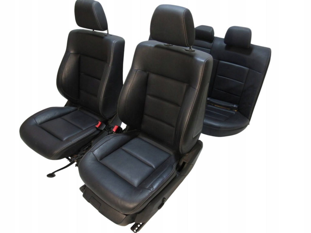 Mercedes e w212 212 сидіння заднє сидіння перед задня комплект шкіра czarna Зі Шроту