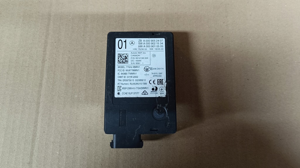 фото №1, Mercedes e 213 s 222 радар distronic 0009052407 q3