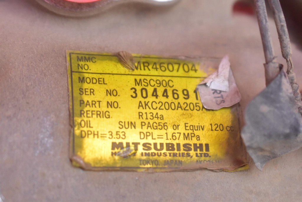 фото №6, Компресор насос кондиціонера mr460704 mitsubishi outlander i 2.0 16v 136 km