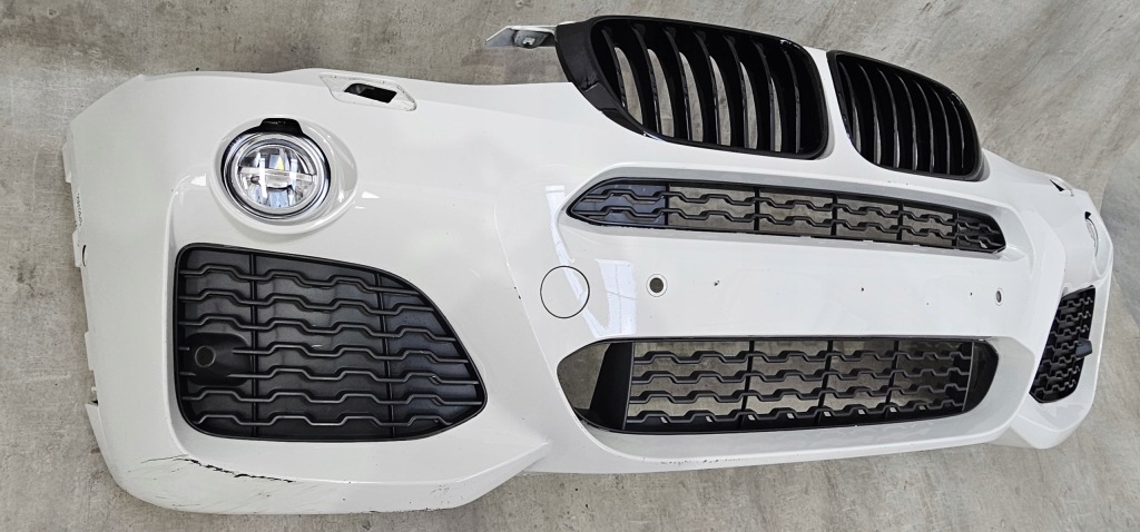 Бампер перед bmw x3 f25 lift f26 m набір протитуманні фари led na 6 pdc омивачі Недорого