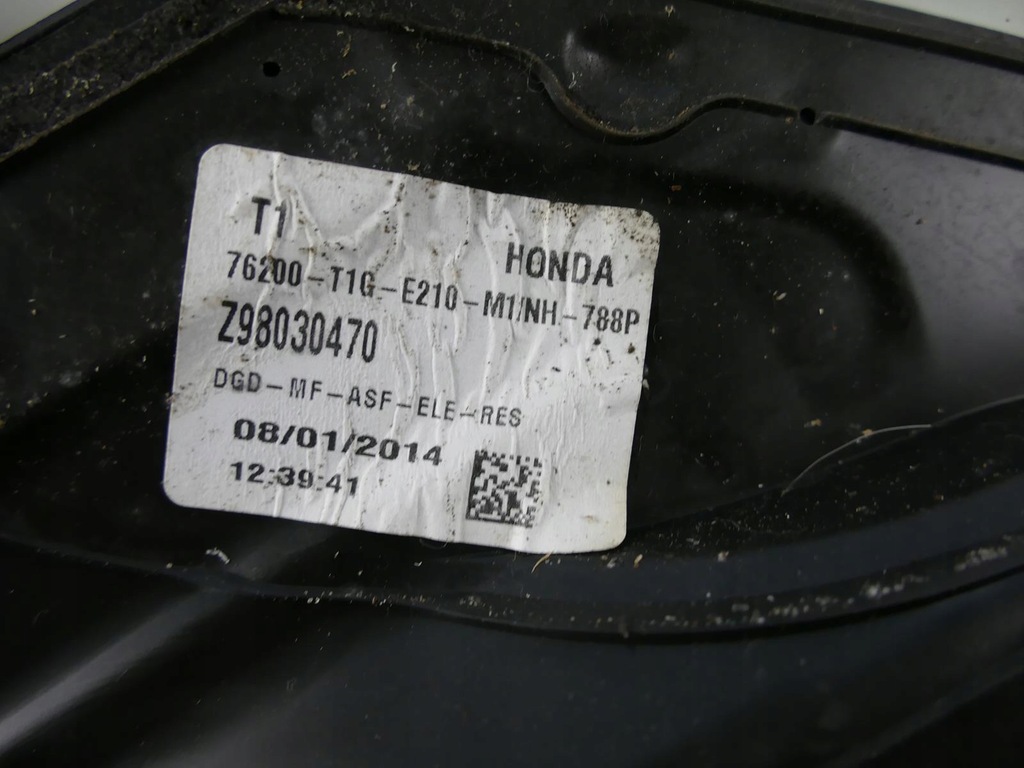 фото №10, Honda cr-v iv crv зеркало 7 pin правое nh788p uk