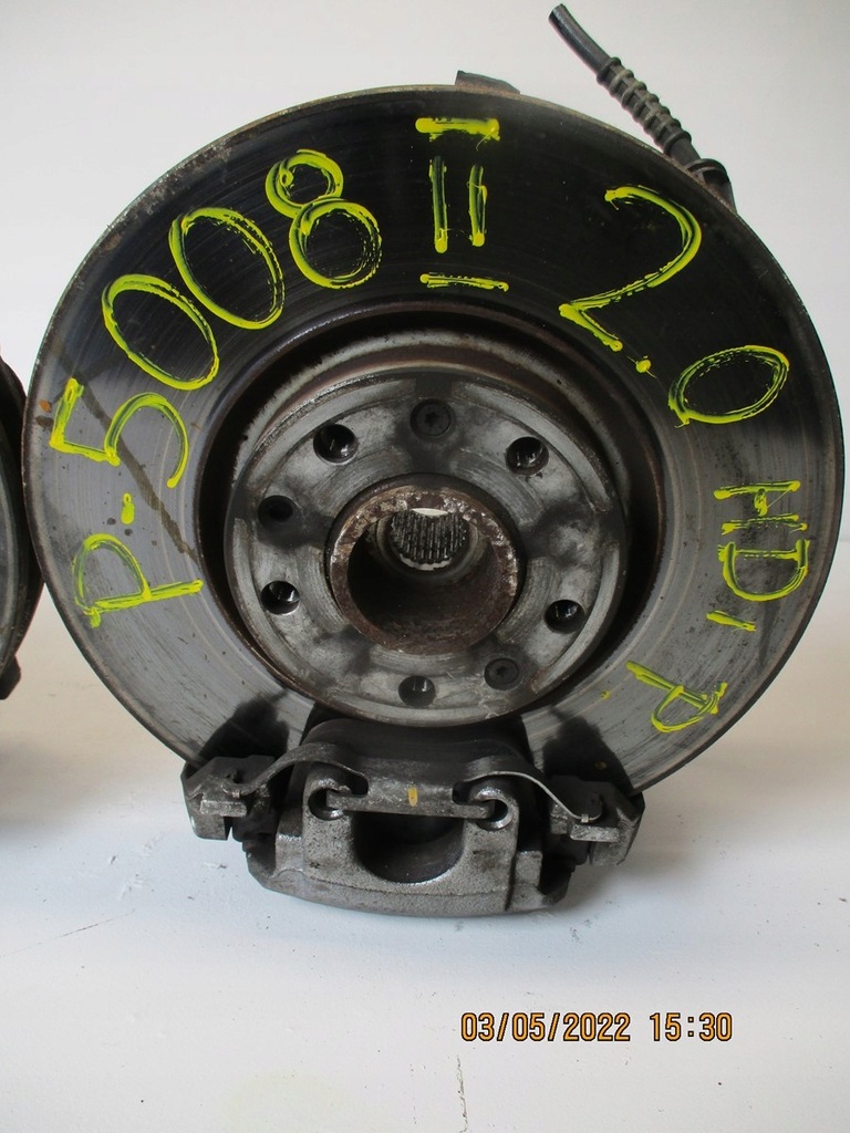 фото №6, Поворотный кулак поворотный кулак peugeot 5008 ii 2,0hdi