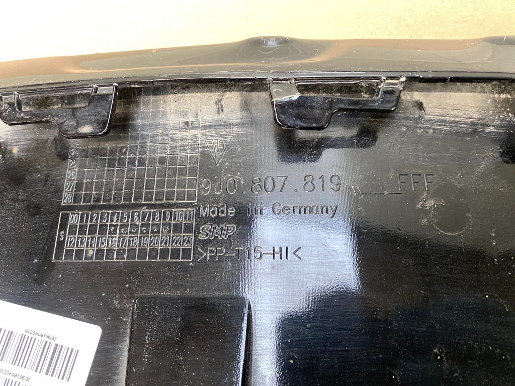 фото №11, Porsche taycan turbo захист накладка спойлер спойлер бампера перед