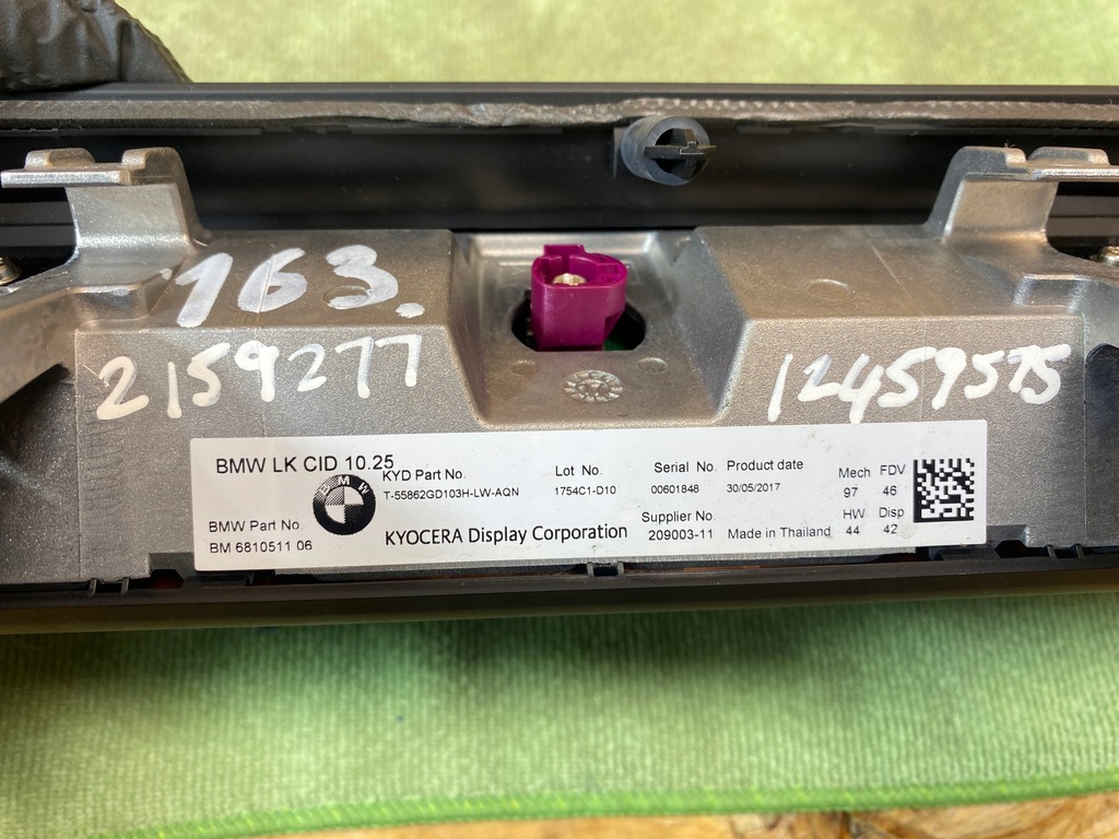 фото №12, Радио навигация navi экран дисплей bmw 5 g30 g31 6810511